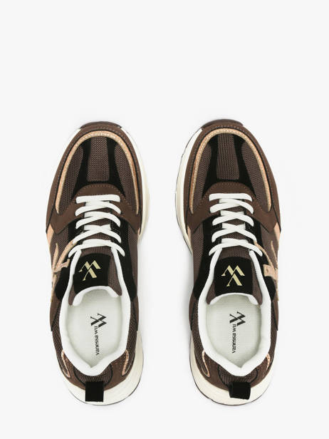 Sneakers Vanessa wu Bruin women BK2811CH ander zicht 4